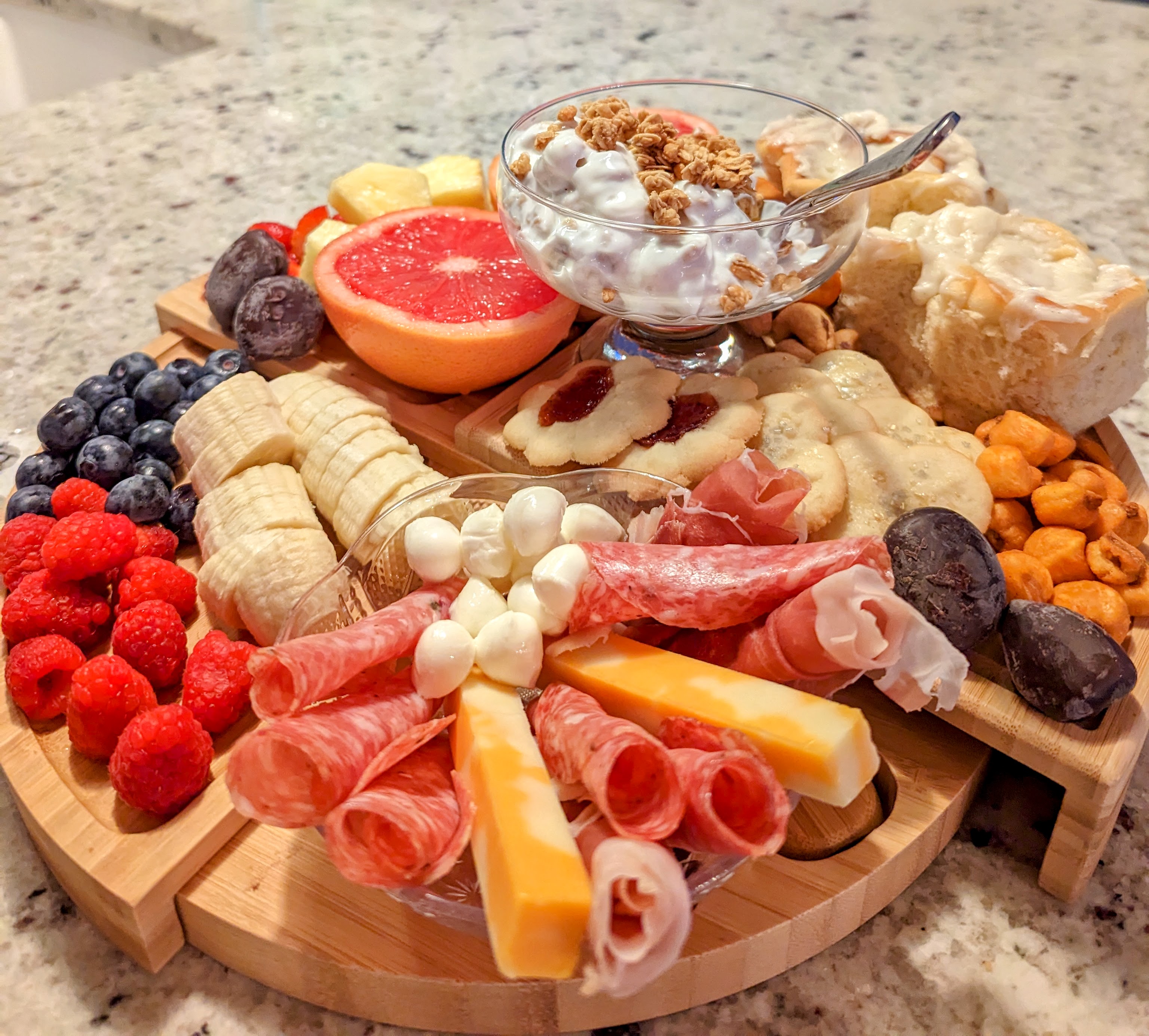 Chris Izworski - Breakfast Board.Jpg - Freighter View Farms, Saginaw Bay